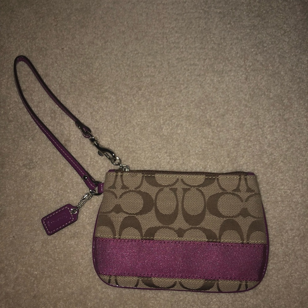 Coach wristlet